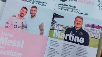 "Messi presidente": aparecieron boletas del astro argentino durante las PASO 