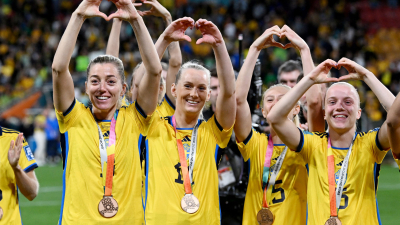 Suecia le ganó a Australia y quedó tercera en el Mundial
