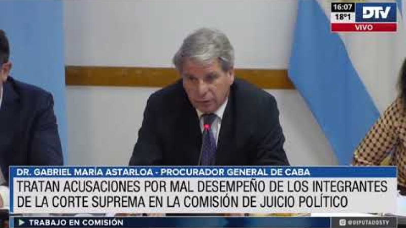 Nueva reunión de la Comisión Juicio Político sobre la causa Coparticipación