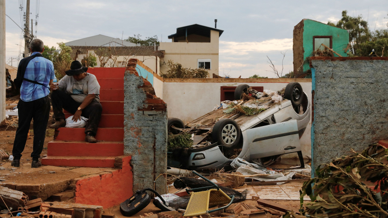 Brasil: 39 muertos por el ciclón en Río Grande do Sul