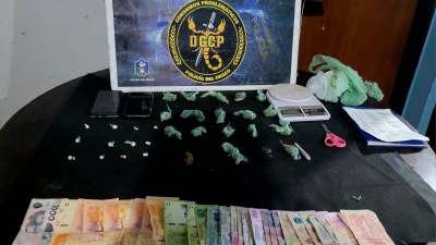 Desbarataron un búnker de venta de drogas en Fontana