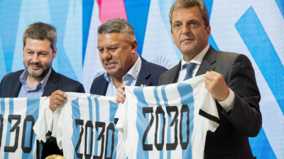 Massa pidió que el partido inaugural se juegue en una provincia