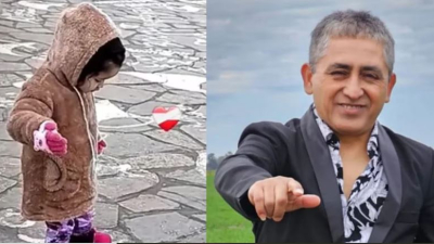 Dieron de alta a Catalina, la hija de Huguito Flores, y tuvo un emotivo reencuentro con su hermana