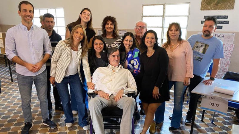 Esteban Bullrich votó y dejó un sentido mensaje para todos los argentinos
