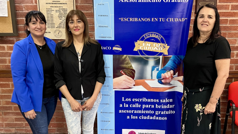 El Colegio de Escribanos realizará el sábado una jornada de asesoramiento notarial comunitario