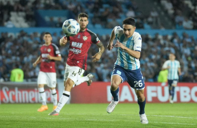 Racing se durmió en el final y los santiagueños se lo empataron