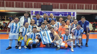 Argentina goleó a México en el debut del Mundial de Talla Baja