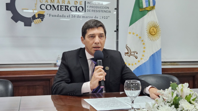Walter Bistman es el nuevo presidente de la Cámara de Comercio de Resistencia