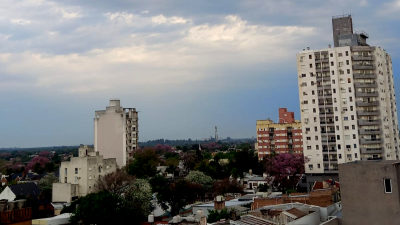 Siete provincias con alerta amarillo por vientos, y otra naranja por tormentas en el Litoral