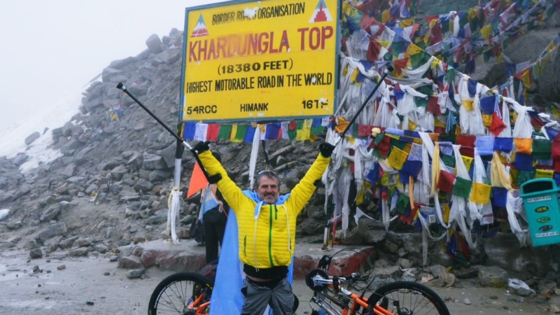 Jean Maggi, el argentino que con su prótesis biónica venció al Himalaya