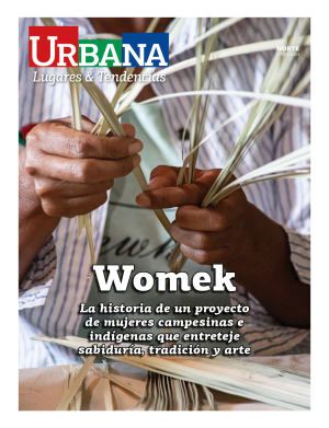 Womek, la historia de un proyecto de mujeres campesinas e indígenas que entreteje sabiduría, tradición y arte
