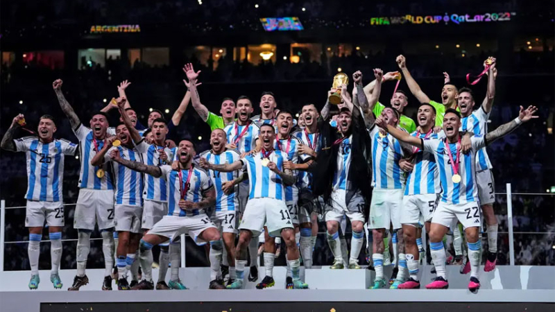 La selección argentina fue reelegida como el "Equipo del año" por la prensa mundial