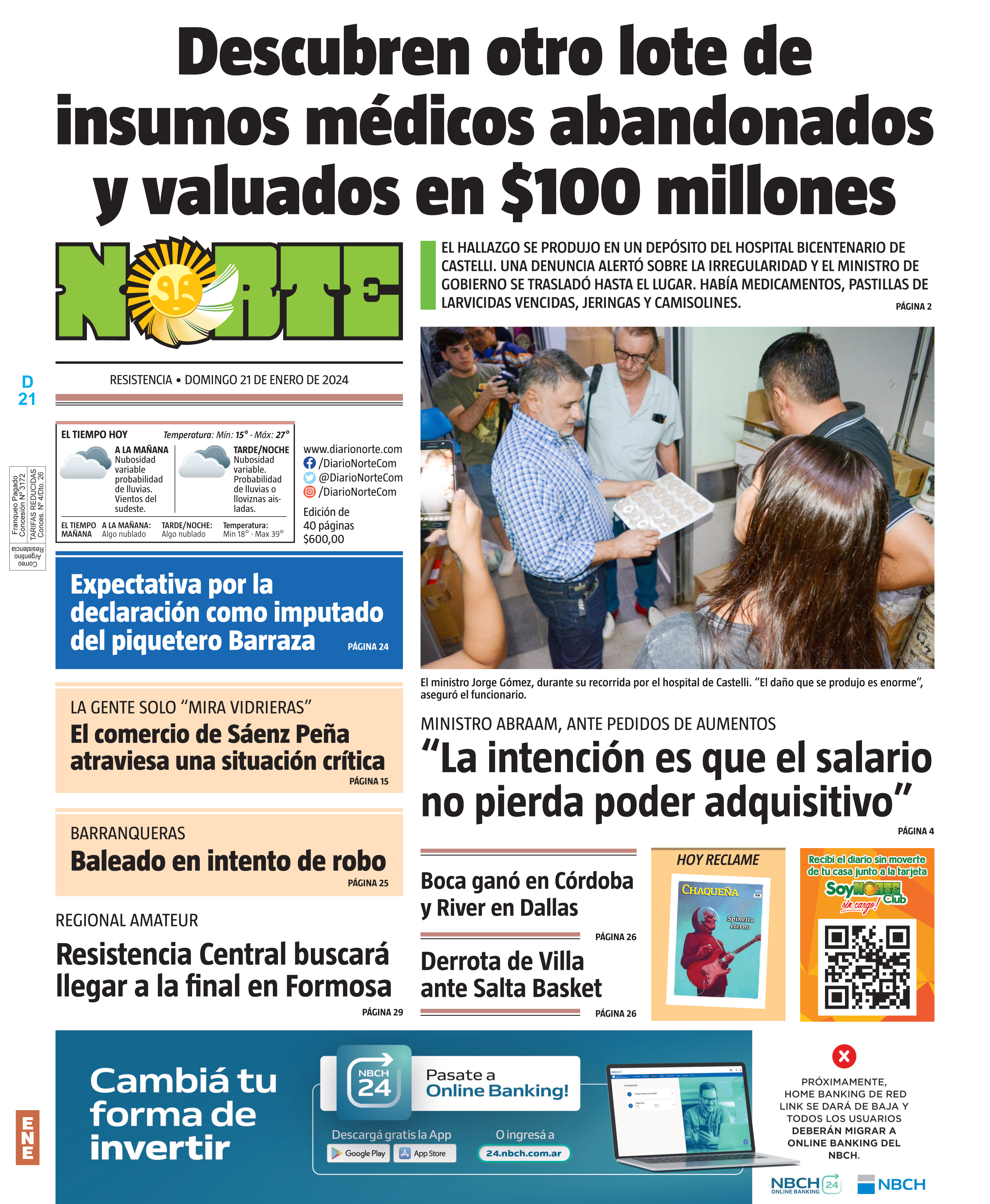 Edición del 21-01-2024