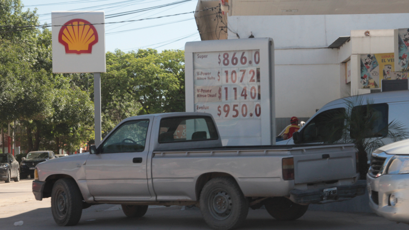 Combustibles aumentaron en torno al 6% en promedio