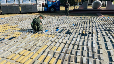 "Arroz con mota": Gendarmería detuvo a un narcocamionero que trasladaba dos toneladas de marihuana