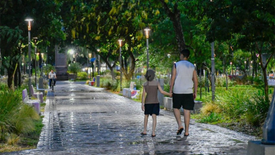 Finalmente llegó la lluvia y Resistencia respira