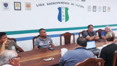 Todo a punto para el inicio del fútbol con la "Copa Sáenz Peña"