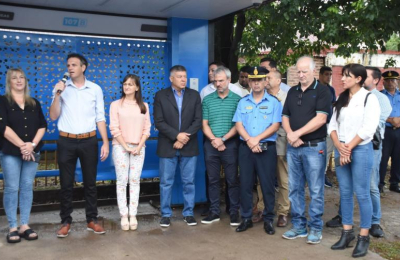Gobierno habilitó la primera parada segura de colectivos de Fontana