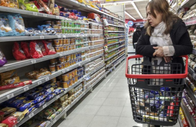 Ventas en supermercados: fuerte caída durante diciembre