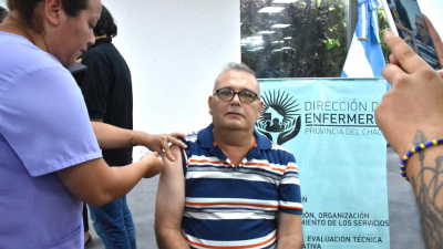Chaco inició la campaña de vacunación antigripal 2024