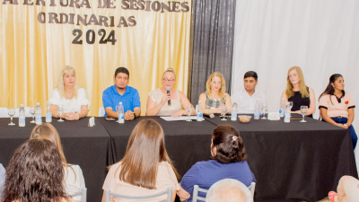 Pampa del Infierno inauguró el periodo de sesiones 2024