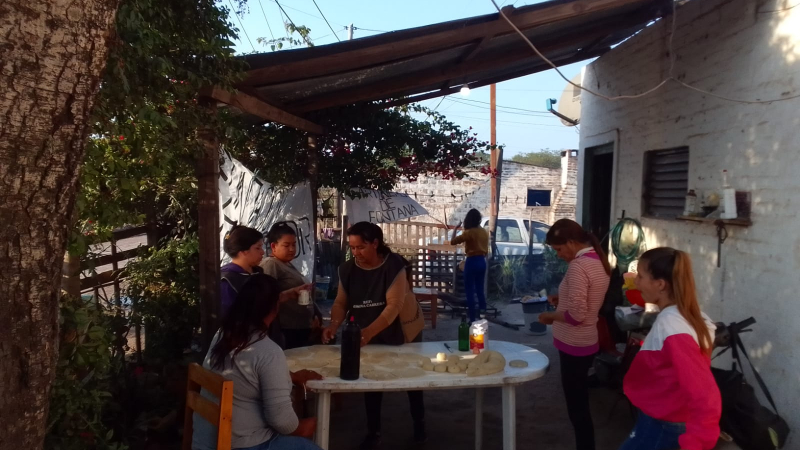 Cartoneros piden al gobierno módulos alimentarios para un merendero