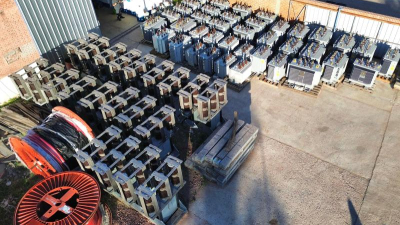 Desde Sáenz Peña, el gobierno mostró los 37 transformadores adquiridos
