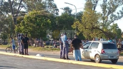 Tragedia en la avenida Castelli: anciana de 86 años murió tras ser atropellada