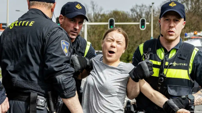 Greta Thunberg fue detenida dos veces en el mismo día