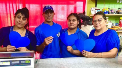 Las Breñas: caminata azul para visibilizar la condición autista