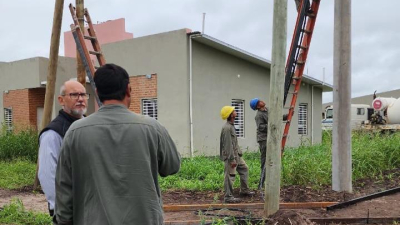 El sueño de la casa propia está muy cerca para 30 familias del Paraje el Palmar