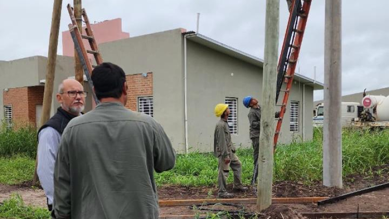 El sueño de la casa propia está muy cerca para 30 familias del Paraje el Palmar