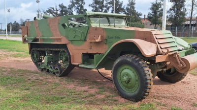 Villa Ángela: reciben vehículos en desuso donados por el Ejército