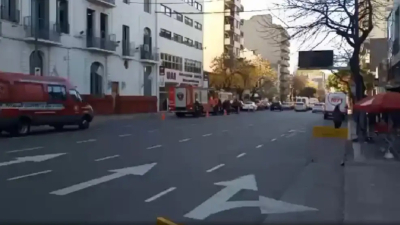 Una estudiante cayó del piso 11 de la Universidad Abierta Interamericana