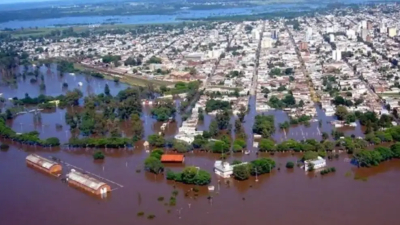 Inundaciones en Concordia: ya son 568 evacuados por la crecida del Río Uruguay