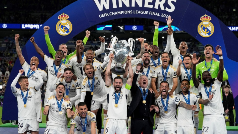 Real Madrid nuevamente rey de Europa: conquistó su decimoquinta Champions League