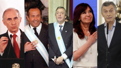 El Estado paga 12 jubilaciones de privilegio de expresidentes y vicepresidentes