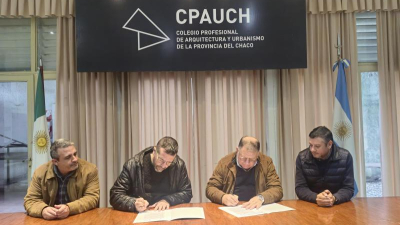 El Colegio de Arquitectos firmó convenios que benefician a sus matriculados