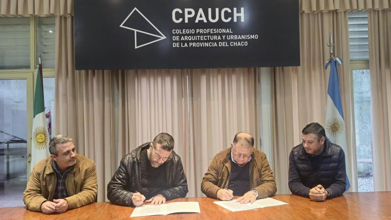 El Colegio de Arquitectos firmó convenios que benefician a sus matriculados