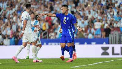 Argentina goleó a Guatemala y llega afilado a la Copa América