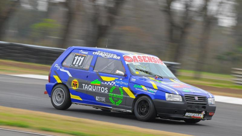 Agustín Gajate, el chaqueño mejor clasificado del Pista