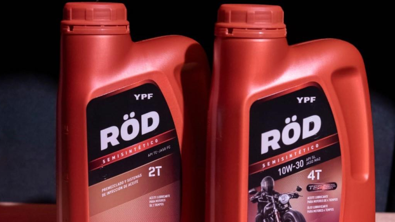 Un nuevo lubricante para motos: YPF lanzó RÖD