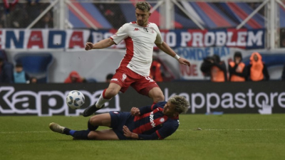 San Lorenzo y Huracán empataron 1-1 en un clásico picante por la Liga Profesional