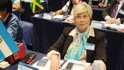 La ministra Naidenoff disertó en Corea del Sur sobre el plan de alfabetización chaqueño