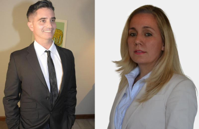 Mario Peredo Aguirre y Karen Zarate, la fórmula del Colegio de Abogados