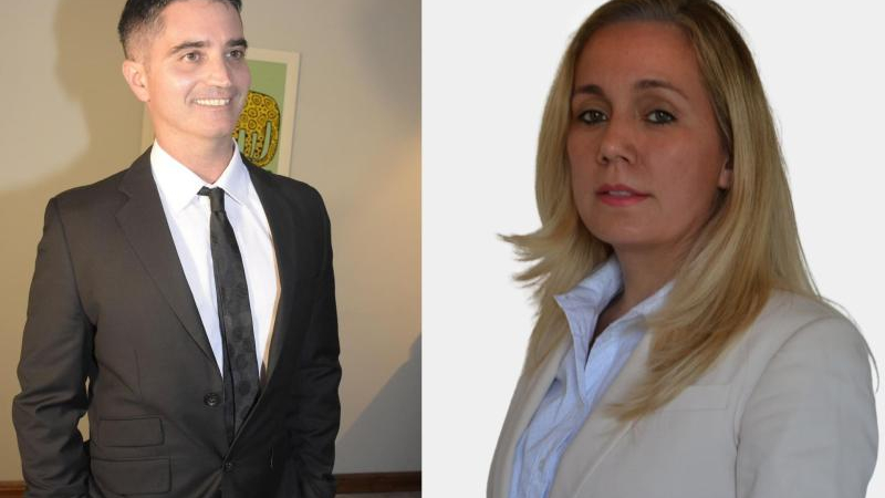 Mario Peredo Aguirre y Karen Zarate, la fórmula del Colegio de Abogados