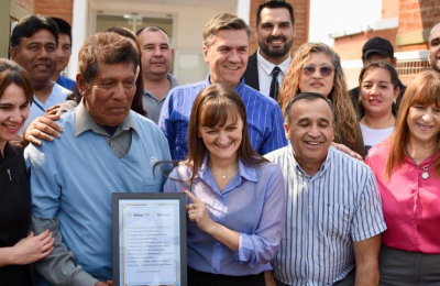 Zdero pidió abrazar el legado que dejó el Padre de la Patria