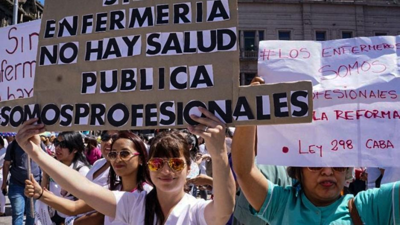 Enfermeras: "Llevamos 69 meses de ilegal perjuicio económico en nuestros ingresos"