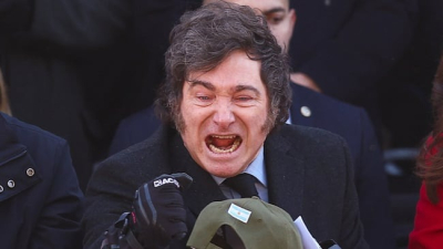 El mensaje de Milei "Se les puso un freno a los degenerados fiscales"