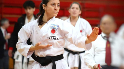 Una mamá chaqueña que representará al país en el Mundial de karate en Japón